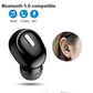 X9 Mini 5.0 Bluetooth Earphone + 3-in-1 Magnetic Charging Cable Combo