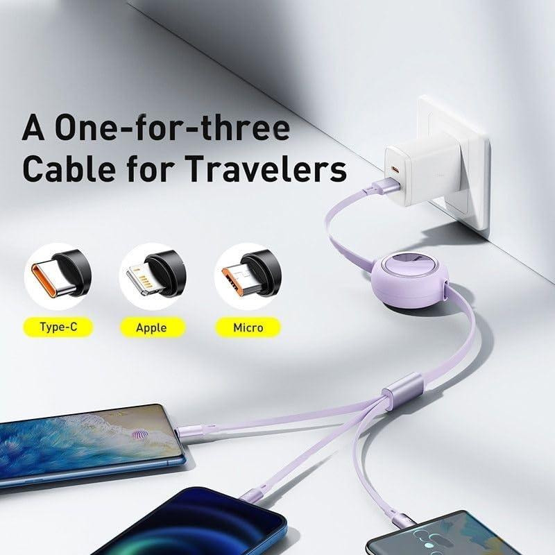 3-in-1 Fast Charging Data Cable for All Devices