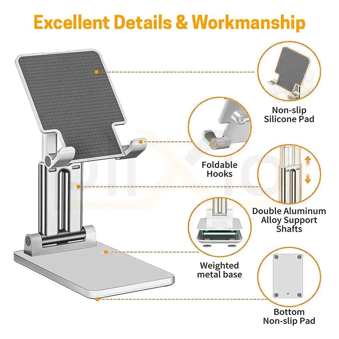 Revolex Adjustable Desktop Phone Stand | Portable & Ergonomic