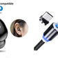 X9 Mini 5.0 Bluetooth Earphone + 3-in-1 Magnetic Charging Cable Combo