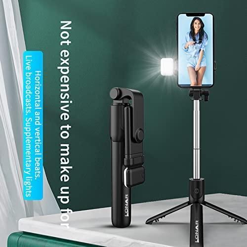 3-in-1 Selfie Stick Tripod with Bluetooth Remote