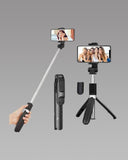 3-in-1 Selfie Stick Tripod with Bluetooth Remote